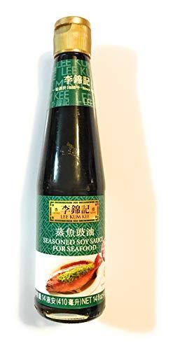 Lee Kum Kee Seasoned Soy Sauce For Seafood 14 Fl Oz(2 Pack) - Mighty Depot