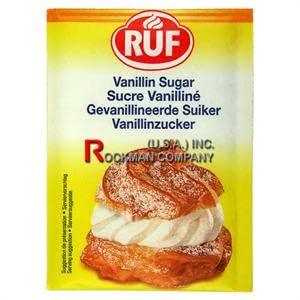 Ruf Vanilla Sugar 10pc x 0.28 oz (Pack of 6) - Mighty Depot