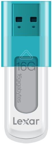 Lexar JumpDrive S50 16GB USB Flash Drive LJDS50-16GABNL (Teal) - Mighty Depot