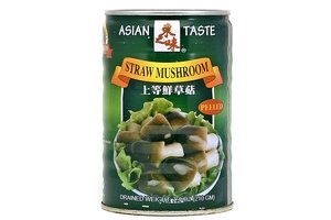 Straw Mushrooms for Thai & Asian cooking available at Temple of