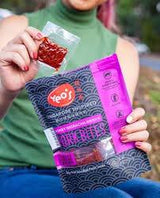 Yeo's Pork Bites Honey Glazed & Honey Sriracha (2 packs X 4oz) - Singapore Inspired Snacks - Mighty Depot