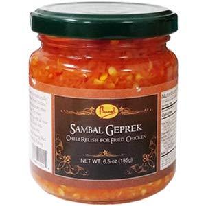 Runel Sambal Geprek (Chili Relish for Fried Chicken) 6.5 oz (Pack of 6) - Mighty Depot