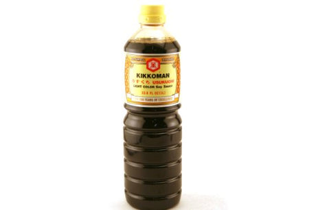 Usukuchi (Light Color Soy Sauce) - 33.8fl Oz (Pack of 1) - Mighty Depot