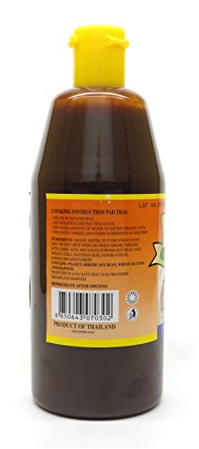 Por Kwan Pad Thai Sauce - Sour and Spicy Sauce for Rice Stick (33 oz-935 g)