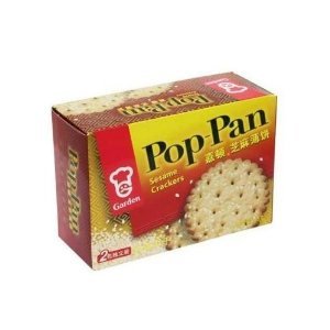 Garden Pop-pan Sesame Crackers 8oz (Pack of 4)