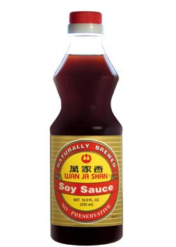 Wan Ja Shan Soy Sauce 16.9 Oz (Pack of 12)