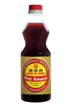 Wan Ja Shan Soy Sauce 16.9 Oz (Pack of 12) - Mighty Depot