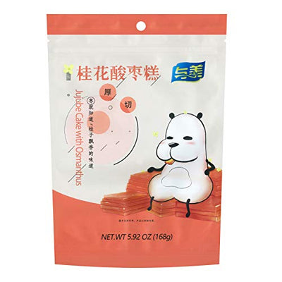 YUMEI Jujube Cake, Osmanthus Flavor, 168g, (Pack of 3)