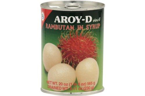 Aroy-D Rambutan In Syrup 20 oz, 2 Pack - Mighty Depot
