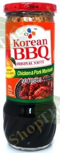 CJ Korean BBQ Chicken & Pork Marinade 16.93oz (4 Pack)