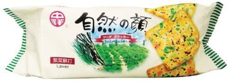 Zhong Xiang Zi Ran Zhi Yan Soda Cracker 140g (6 Packs) (Laver) - Mighty Depot