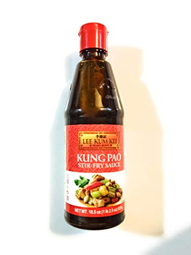 Lee Kum Kee Kung Pao Stir-Fry Sauce 18.5 Oz And 1 Soy sauce Dish