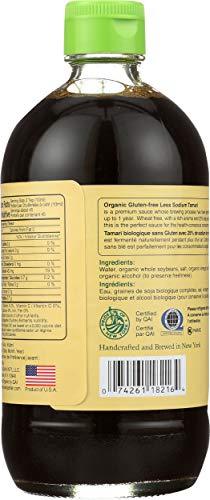 Wan Ja Shan, Sauce Soy Tamari Less Sodium organic, 15 Ounce - Mighty Depot