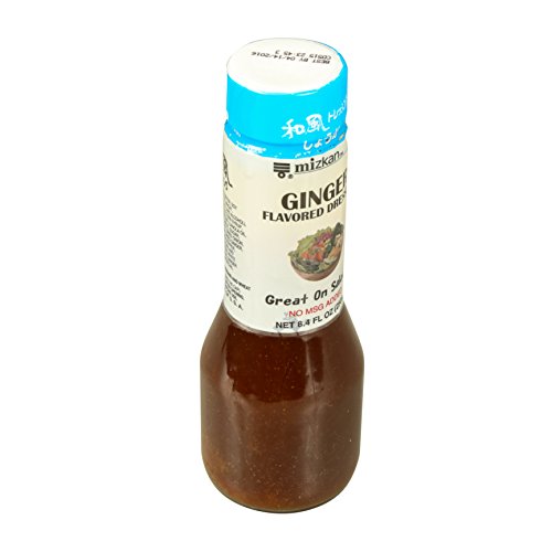 Flavored Dressing (Ginger Flavor) - 8.4oz [3 units] by Mizkan.