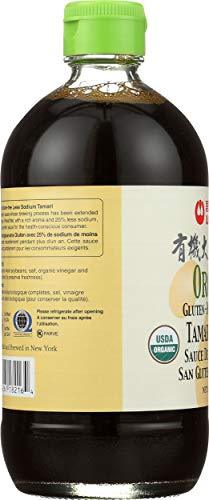 Wan Ja Shan, Sauce Soy Tamari Less Sodium organic, 15 Ounce