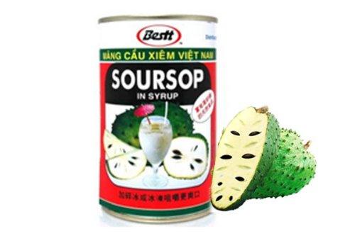 SOURSOP IN SYRUP 12 CANS x 15oz - Mighty Depot