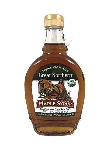 Great Northern 100% Pure Organic Maple Syrup, 12 oz - Mighty Depot