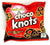 10 Packs Jack & Jill Choco Knots (Chocolate Covered Pretzels) 28g Ea