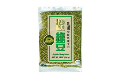 Chimes Garden - Organic Mung Bean 1 Pound (Pack of 1)