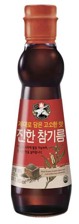 CJ Premium Sesame Oil Beksul Original, brown, 10.8 fl oz (320 ml) - Mighty Depot