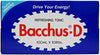 Bacchus-D Energy Drink 3.3 fl oz, 10 bottles