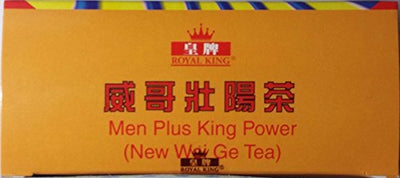 5 BOXES ROYAL KING Men plus king power tea (20 tea bags EACH BOX)