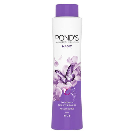 Pond's Freshness Talcum Powder | Acacia Honey | 400g (14.10 Oz) - Mighty Depot