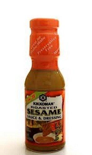 Kikkoman Roasted Sesame Sauce & Dressing, 11.4 Ounce (Pack Of 2) - Mighty Depot