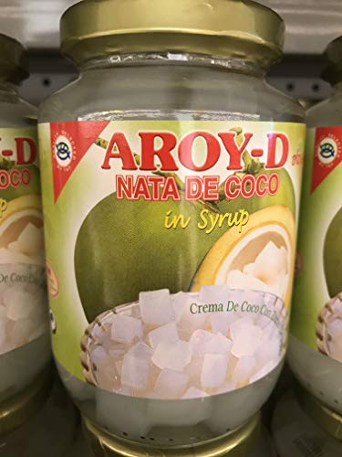 Aroy-D Nata de Coco Crema de Coco - 450g - 4 PACK