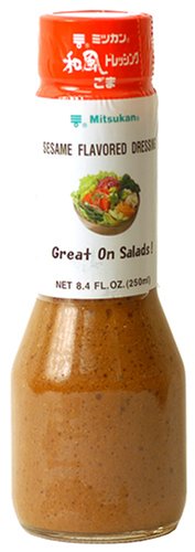 Mitsukan Sesame Flavored Dressing, 8.4-Ounce Bottle (Pack of 3)