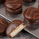 Lotte Moncher Chocolate Pie Korean Snack - 2pk - Mighty Depot