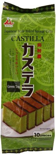 Imuraya Sweets Castilla Pound Cake, Green Tea, 14.1 Ounce