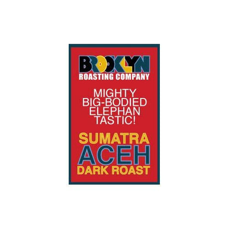 Sumatra Aceh Whole Bean Coffee by Brooklyn Roasting Co (9 ounce) - Mighty Depot