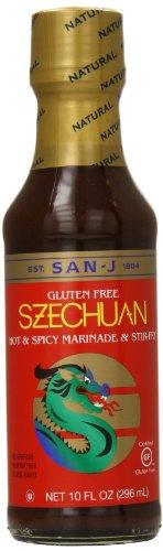 San J Sauce, Szechuan, 10 Ounce - Mighty Depot