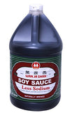 Wan Ja Shan Less sodium soy sauce 1 Gallon