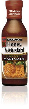 Kikkoman Quick and Easy Marinade, Honey and Mustard, 14 Ounce (Pack of 3)