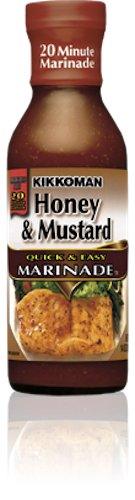 Kikkoman Quick and Easy Marinade, Honey and Mustard, 14 Ounce (Pack of 3)