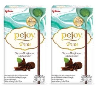 Glico Pejoy Choco Mint Flavour 54 g. (Pack of 2 Boxes) - Mighty Depot