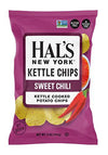 Hal's New York Kettle Cooked Potato Chips, Gluten Free, Sweet Chili, 5 oz Bag (Pack of 3)