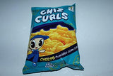 Jack n Jill Chiz Curls Cheese Flavored Corn Curls Pack of Ten 1,94 Oz a Pack - Mighty Depot