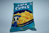 Jack n Jill Chiz Curls Cheese Flavored Corn Curls Pack of Ten 1,94 Oz a Pack - Mighty Depot