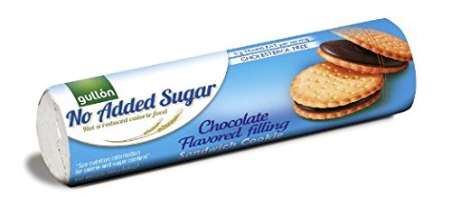 GULLON No Added Sugar Chocolate Cream Sandwich Cookie 250g (Pack of 4)
