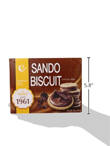 Crown Biscuit Sando Chocolate, 5.6 Ounce