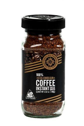 Giraldo Farms 100% Colombian Coffee Instant Freeze-dried, 3.5-Ounce (Pack of 4) - Mighty Depot