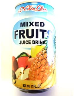 Chin Chin Mixed Fruit Juice Drink - 11fl oz (Pack of 6 cans)