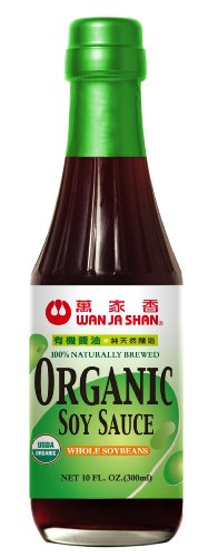 Wan Ja Shan Organic Soy Sauce 10oz (Pack of 6)