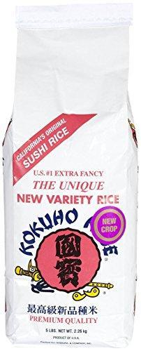 Kokuho Rose Rice, 5 lb - Mighty Depot