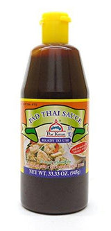 Por Kwan Pad Thai Sauce - Sour and Spicy Sauce for Rice Stick (33 oz-935 g) - Mighty Depot