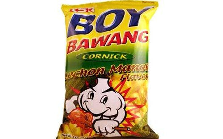 ksk boy bawang cornick lechoen manok flavor (chicken flavor fried corn) - 3.54oz - Mighty Depot