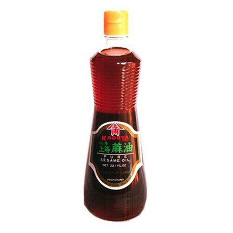 Pure Sesame Oil - 22.1 Fl Oz - 6 Units - Mighty Depot